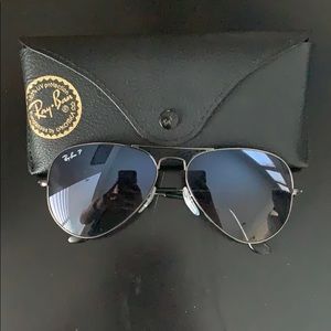 Gunmetal frames, blue/grey gradient